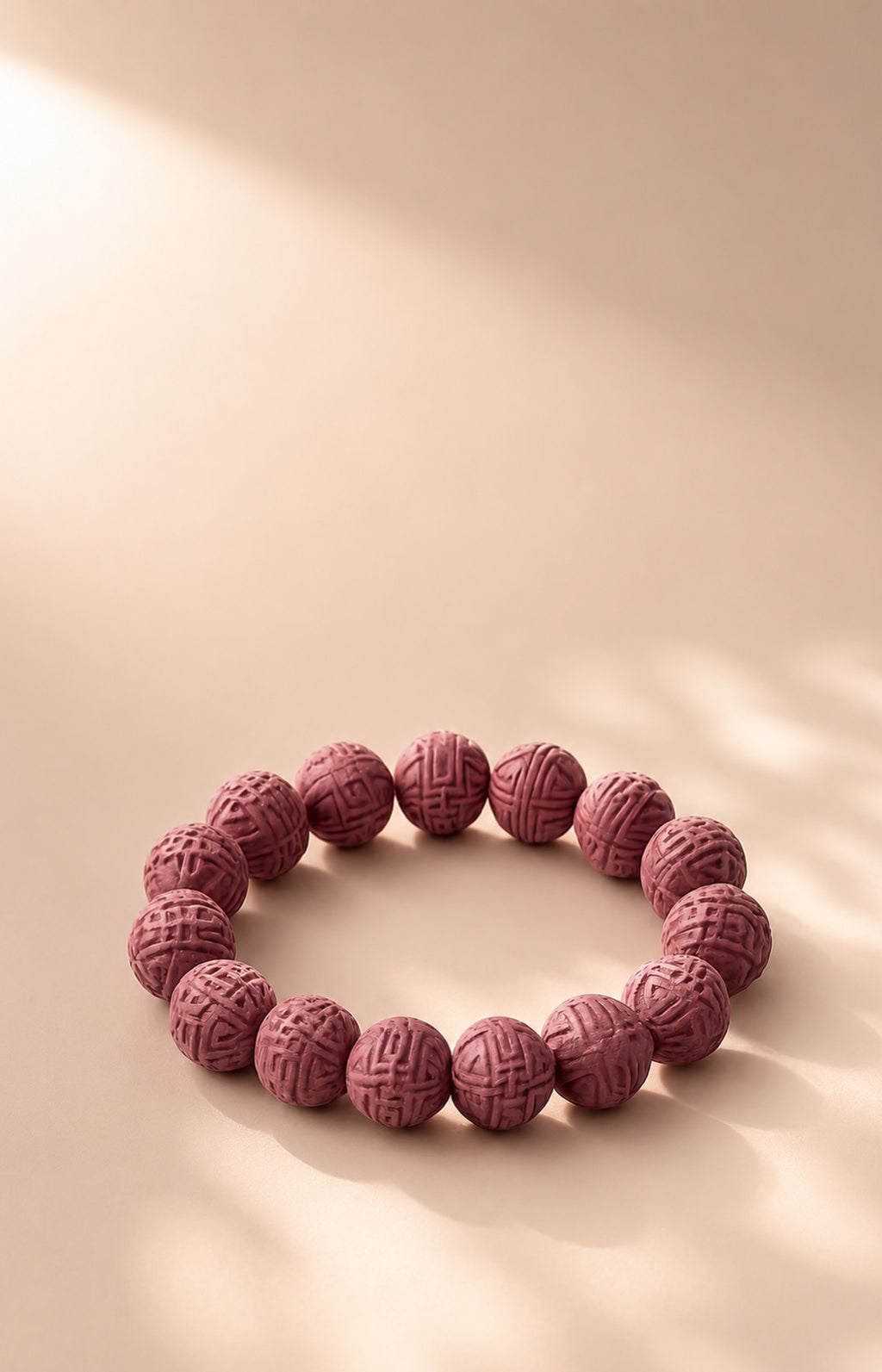 Rose Relic – Deep Rose & Earthy Notes Botanical Scent Bracelet