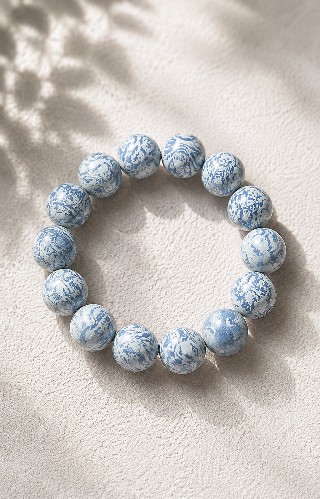 Lunar Glaze - Cool & Powdery Botanical Scent Bracelet