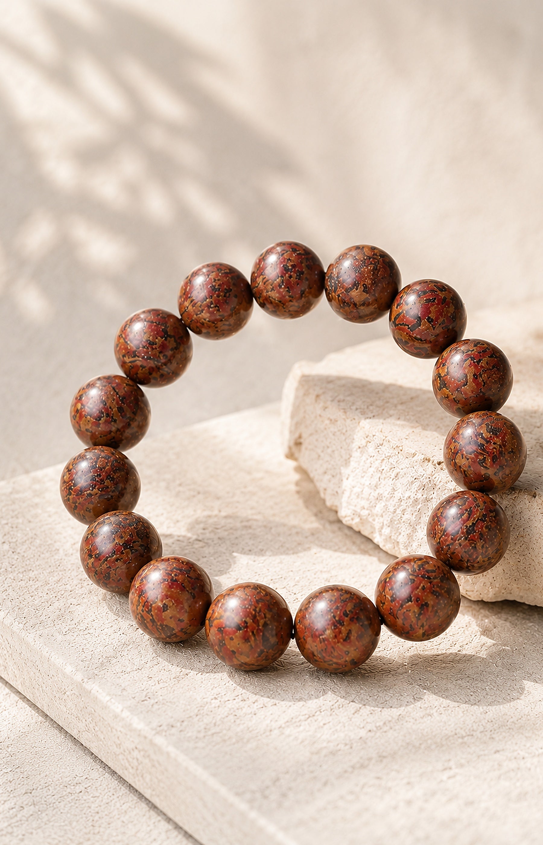 Silken Passage - Warm Woods & Soft Florals Botanical Scent Bracelet