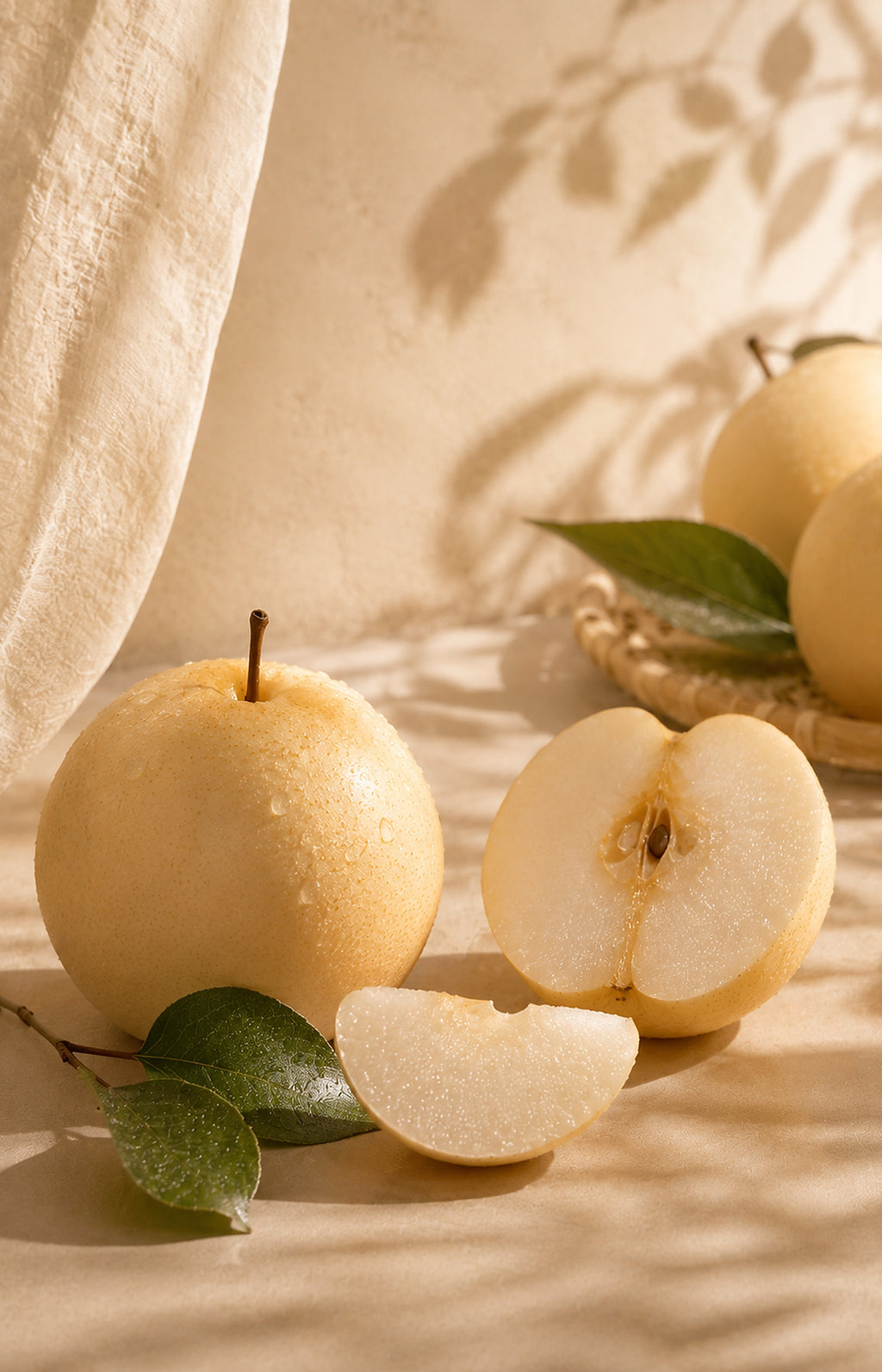 Golden Canopy – Soft Pear & Warm Resinous Botanical Scent Bracelet