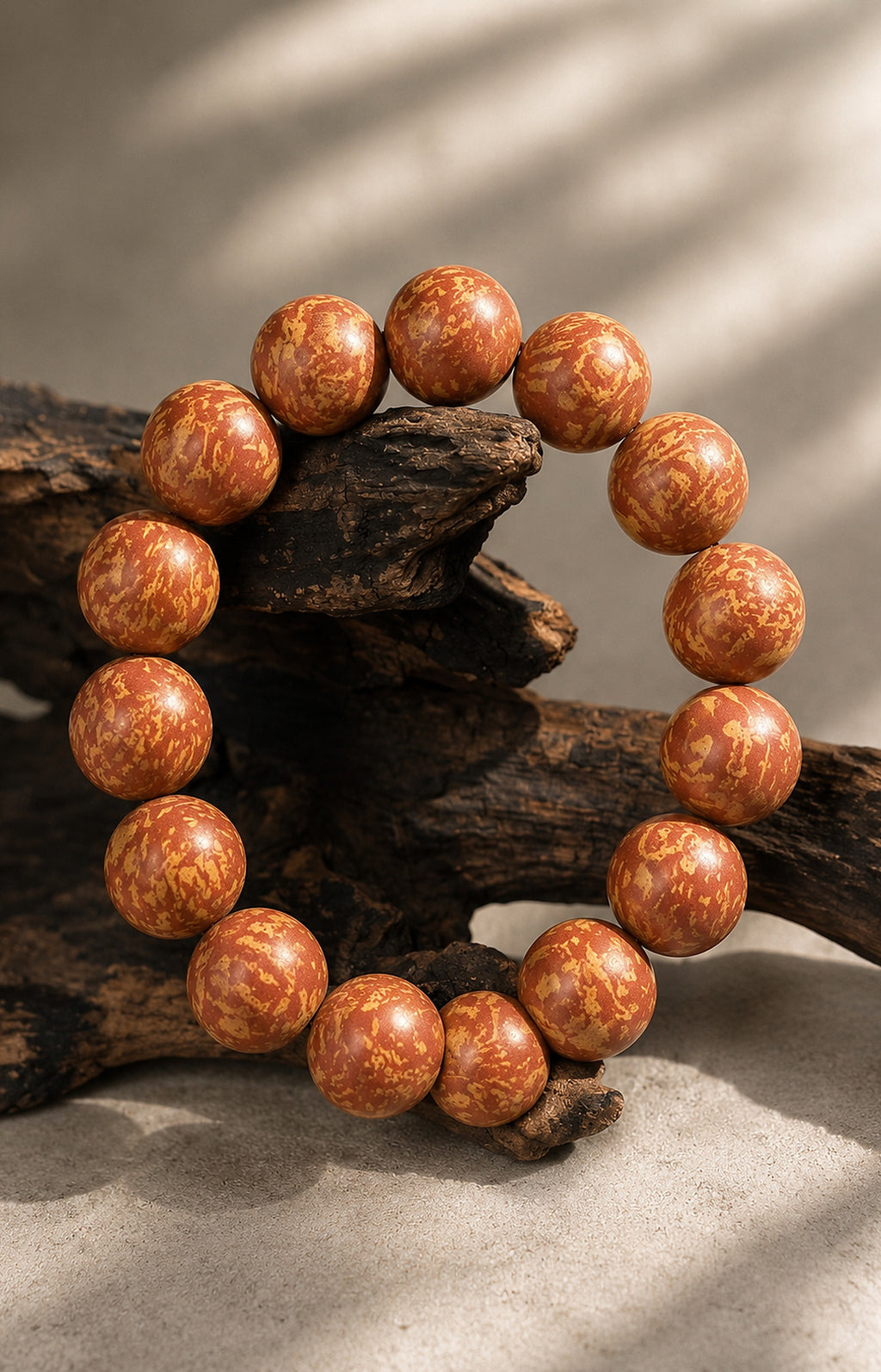 Ember Plume - Warm Spice & Soft Smoke Botanical Scent Bracelet