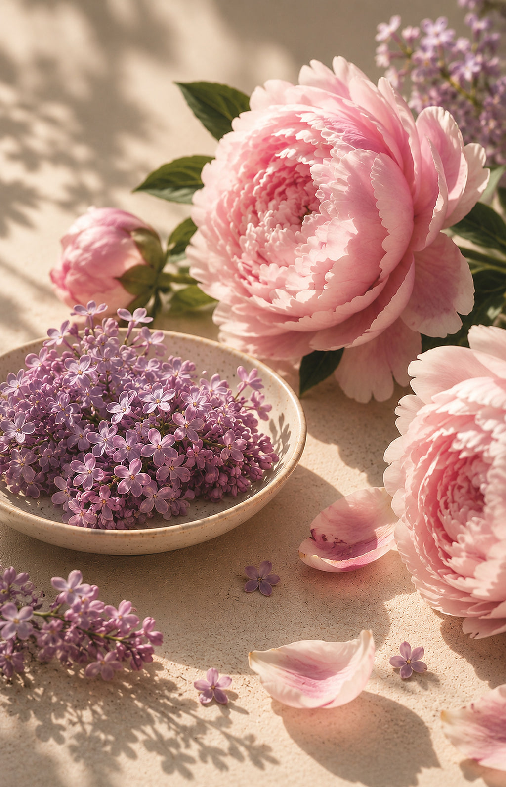 Peony Grace – Soft Floral Botanical Scent Bracelet