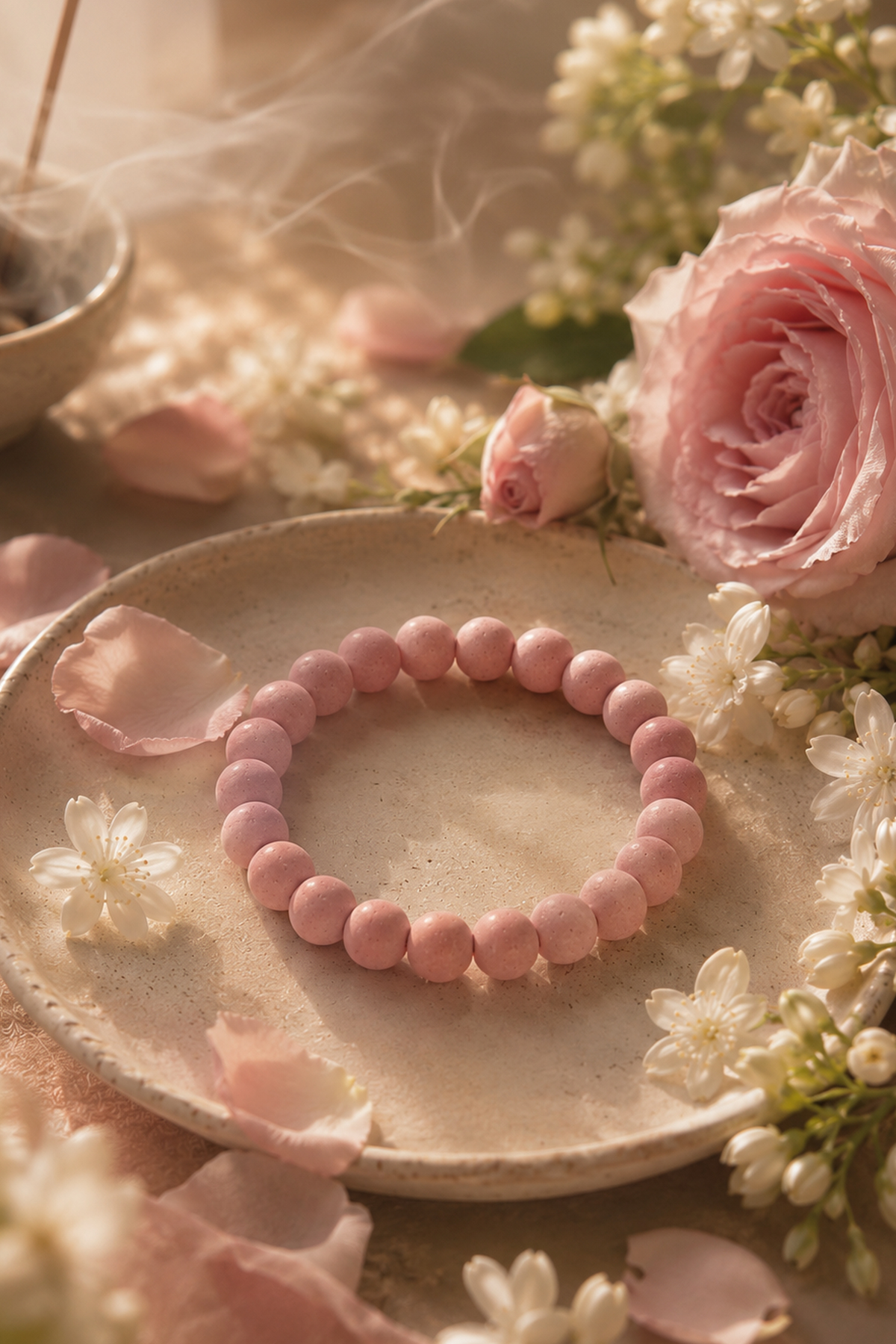 Rose Veil - Rose Botanical Scent Bracelet