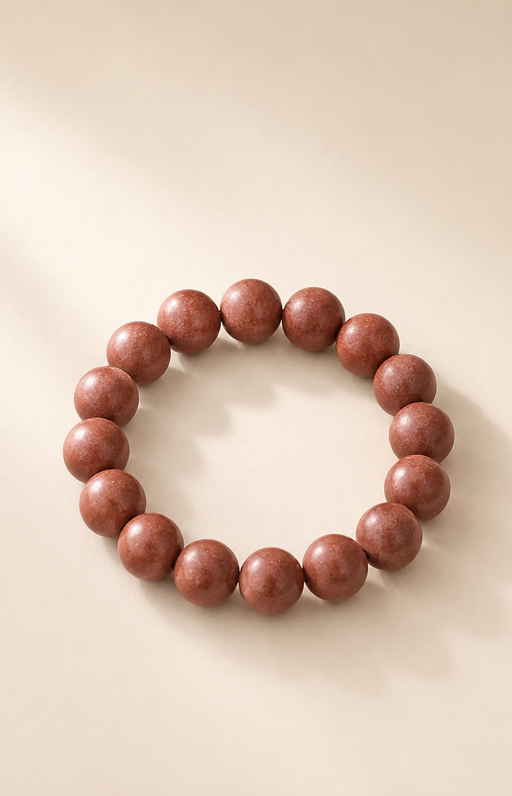 Crimson Accord – Rose & Soft Spice Botanical Scent Bracelet