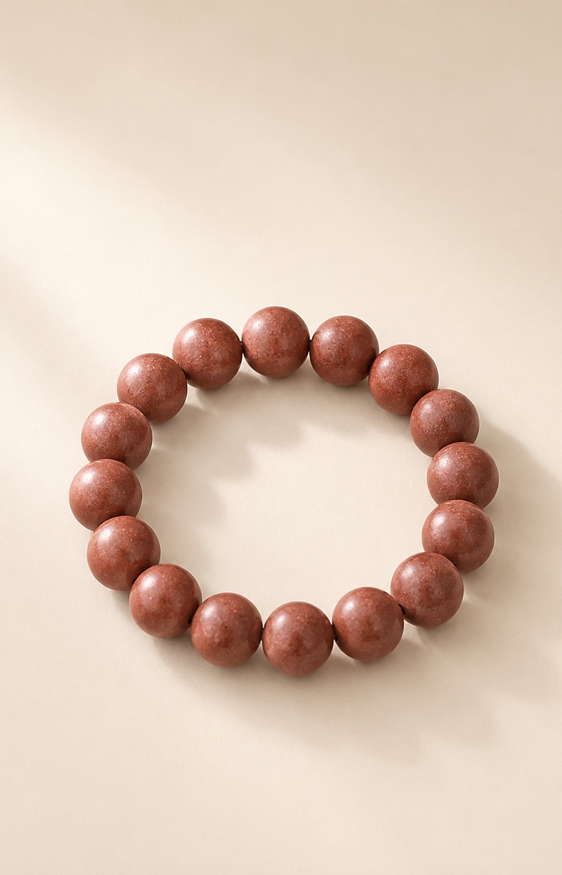 Crimson Accord – Rose & Soft Spice Botanical Scent Bracelet