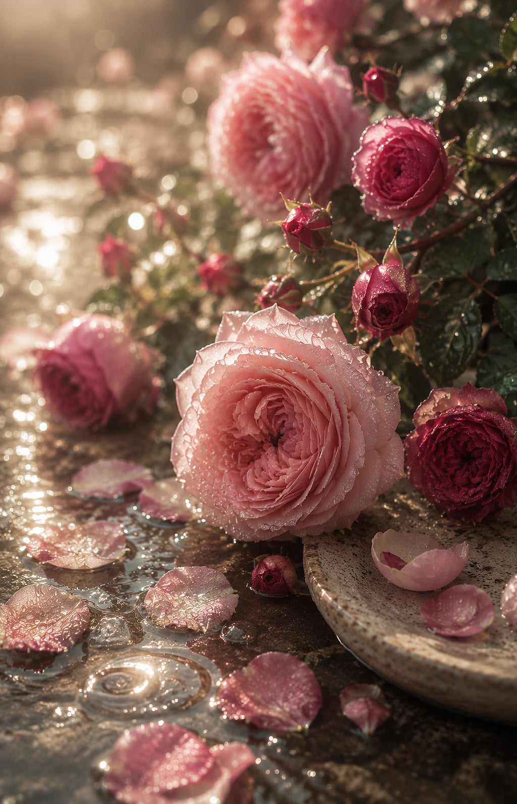 Rose Court – Warm Rose Botanical Scent Bracelet