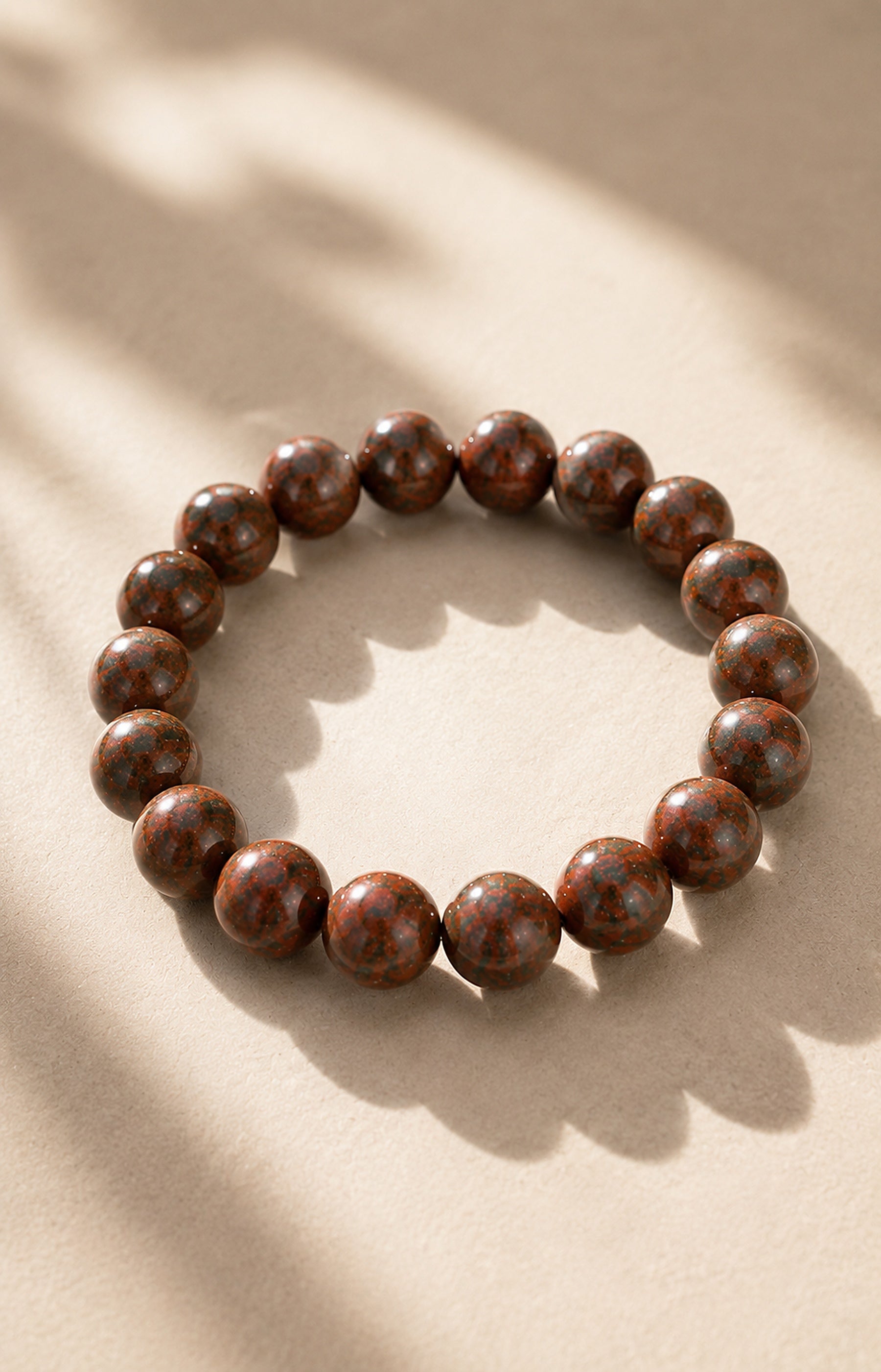 Mystic Harmony - Warm Earth & Soft Smoke Botanical Scent Bracelet